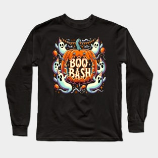Electrifying 'Boo Bash' design Long Sleeve T-Shirt